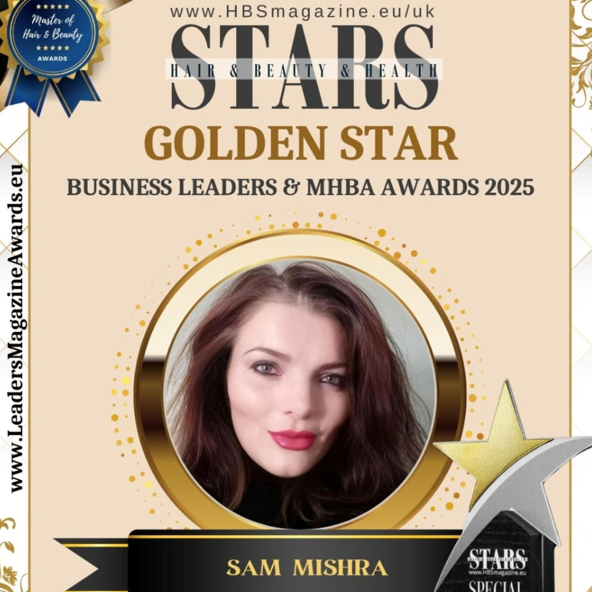 Golden Star Award - The Business & Charity Leaders/MHBA Awards 2025